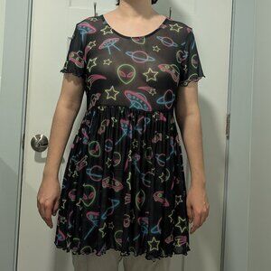 Dolls Kill Horoscopez Ruled By Venus Babydoll Dress